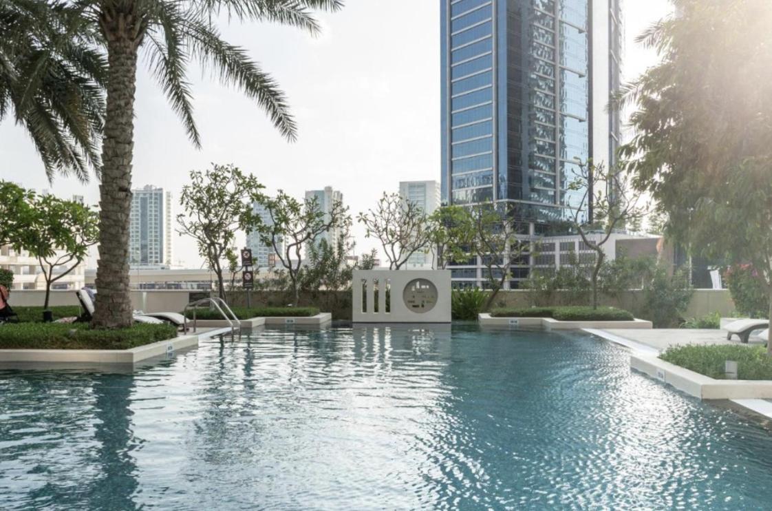 Luxury 3 Bedroom - Direct View To Burj Khalifa Dubai Exterior photo